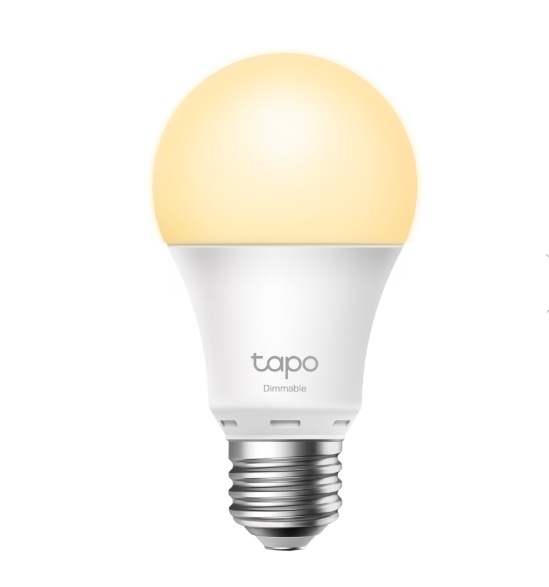  Tapo Smart Light Bulb, E27 Socket, Dimmable, Romote control, Voice control, 800lm, 2700K, 8.7W, 2.4GHz  